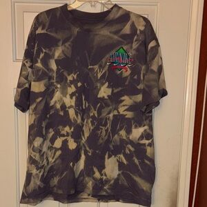 AIR NIKE Tie-Dye Logo Tee Upcycled XL